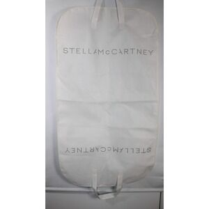 Stella McCartney White Zip Closure Travel Luxury Garment Bag